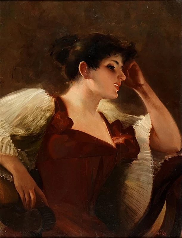Ritratto della figlia dell'artista